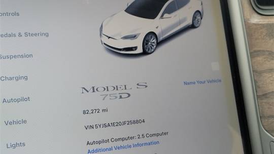 2018 Tesla Model S 5YJSA1E20JF258804