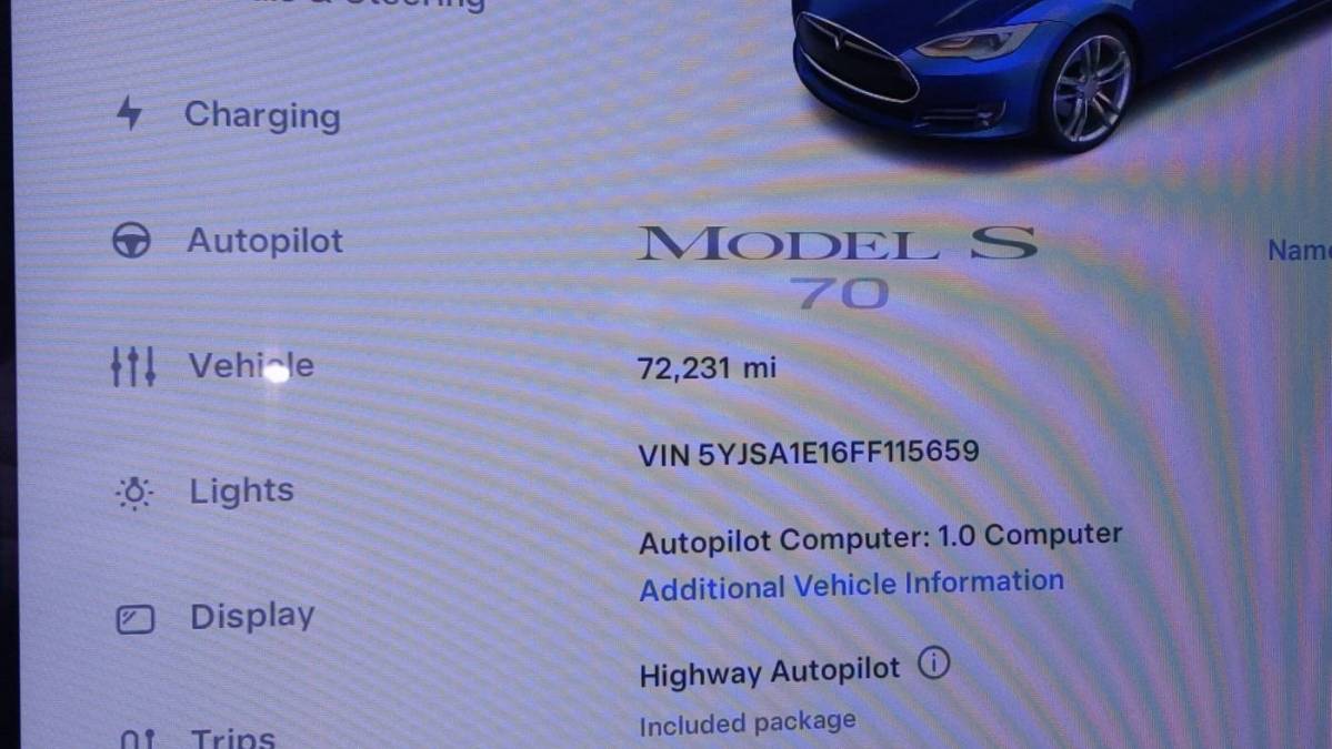 2015 Tesla Model S 5YJSA1E16FF115659