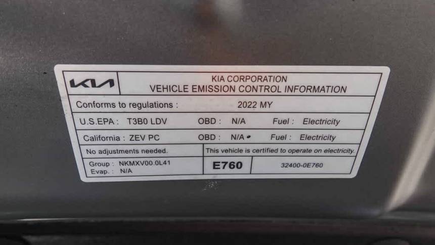 2022 Kia NIRO EV KNDCC3LG2N5116972