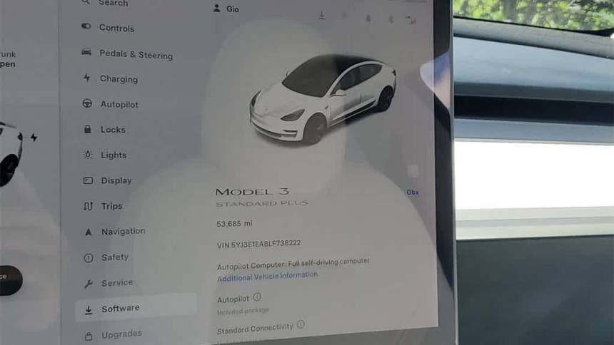 2020 Tesla Model 3 5YJ3E1EA8LF738222