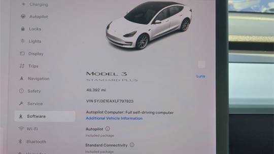 2020 Tesla Model 3 5YJ3E1EAXLF797823