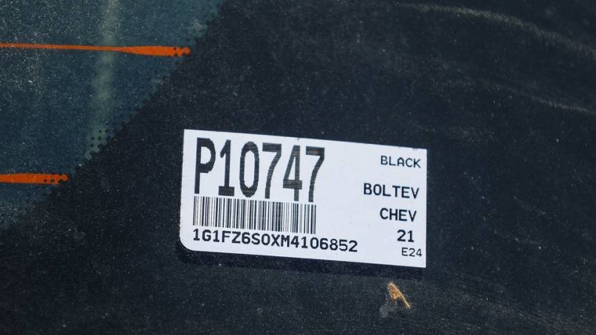 2021 Chevrolet Bolt 1G1FZ6S0XM4106852